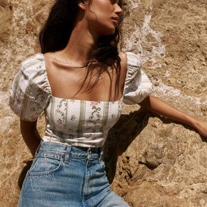 Reformation Arancini Top (Heath)